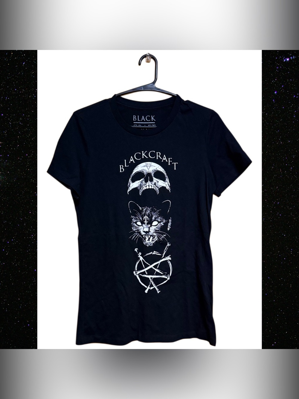 🦇 Blackcraft Cult Salem Cat Tee Goth Emo Alt Streetwear Shirt